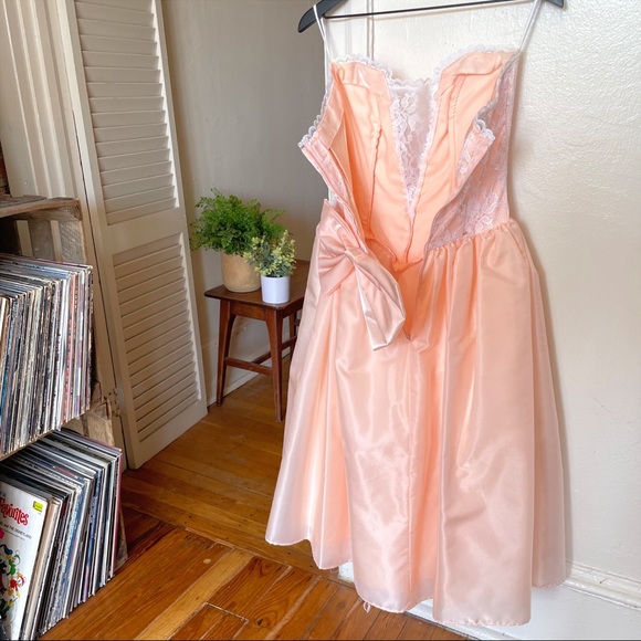 Vintage Gunne Sax by Jessica McClintock Prom Dress - Picture 3 of 16